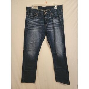 Mens Hollister Denim Jeans Slim Straight 30/30